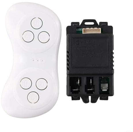 Kit di telecomando per auto elettrica per bambini GY-RX18 per veicoli da 6 V 12 V con ricevitore wireless che fornisce molteplici funzioni di guida (1 set)