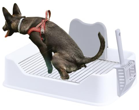 Mwqpgyh Hunde Toilette Für Die Innennutzung,Tragbare Und Abnehmbare Toilette Für Das Stubenreinheitstraining - Outdoor Hundetoilette Für Stubenreinheit Training,Für Wohnung Badezimmer Wohnzimmer Haus