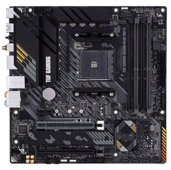 Carte mère Fit for ASUS TUF Gaming B550M Plus WiFi II B550 Micro ATX Compatible avec Les Cartes mères Ryzen série 5000 Socket AM4