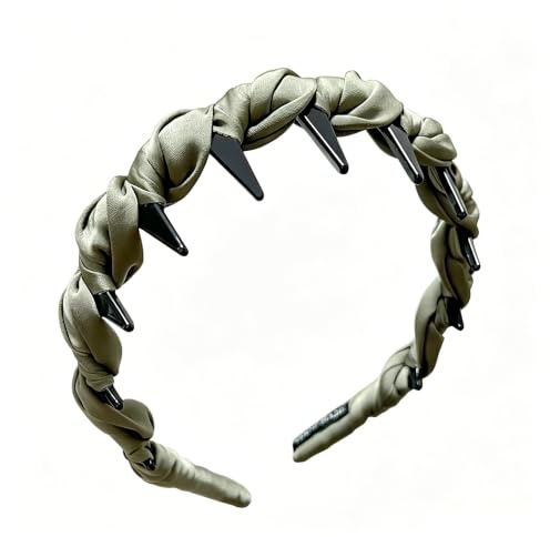 Elastischer Antirutsch Haarreif Damen Mit Zähnen Haarschmuck Alltag Party | Haarreif Mit Gezahnter Oberfläche Stabiler Aufbau Hochwertigem Material Elastische Grundkonstruktion Gegen Verrutschen