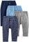 Simple Joys by Carter's Unisex Baby Hose Baumwolle, 4er-Pack, Blau/Grau Meliert/Marineblau/Streifen, Frühchen