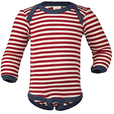 Engel Baby Body langarm, Wolle maschinenw Natur, 2 Farben, 50/56-110/116