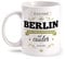 Fashionalarm Tasse Ich komme aus Berlin - beidseitig bedruckt mit coolem Spruch | Geschenk Idee für Berliner Männer & Frauen, Farbe:weiß