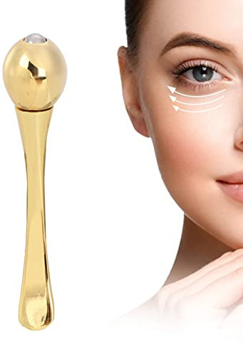Eye Roller Massager, Masseur Des Yeux Crème, Gonflement Des Yeux Eye Roller Tool, Favorisant L'Absorption De La Crème Pour Les Yeux, Prévenir Les Rides De L'Œil, Convient Aux Femmes