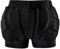 WOSAWE Protektorenhose für Jugend/Erwachsene, Atmungsaktive Hip Butt Eva Pad Kurze Unterhose für Ski Skifahren Skating Snowboard Radfahren (Schwarz, XL)