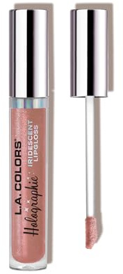 L.A. COLORS Holographic Iridescent Lipgloss, Heavenly CLG425