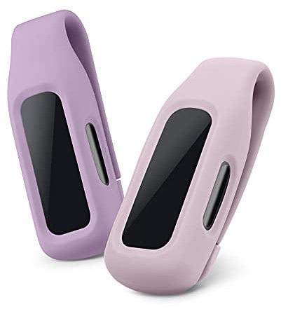 kwmobile Clip Halter kompatibel mit Fitbit Inspire 3 / Inspire 2 / Ace 3 - Silikon Fitnesstracker Halterung - ohne Tracker