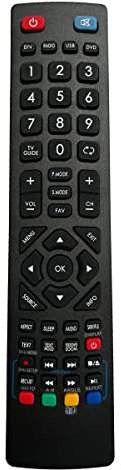 Aurabeam Ersatz TV Fernbedienung kompatibel mit Blaupunkt 3D Fernseher