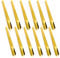 Lot de 12 Cuillères à Dessert en Acier Inoxydable - Mini Cuillères de Dégustation en Métal pour Apéritif, Pelle à Expresso, Réutilisables pour Crème Glacée, Café, Boissons (Doré, 12 cm)