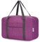 für Ryanair Handgepäck 40x20x25 & Klein Handgepäck Tasche für Flugzeug - Faltbare Reisetasche Damen & Weekender Damen - Handgepäck Koffer 20L (Dunkles Violet)