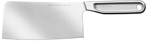 Fiskars Couperet All Steel, longueur totale : 28,1 cm, acier dur japonais Aichi, 1062885