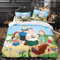 DOTERO Bettwäsche 135x200cm,Cartoon Movie Bettwäsche Set, Kinderbettwäsche,3D Mikrofaser Bettbezug Und Kissenbezug, (2,155x220+50x75cm)