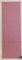 Sander Tischläufer 33 x 100cm Wool rosé 70% Wolle Sommer