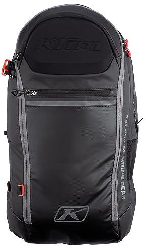 KLIM Atlas 14 Avalanche Airbag Snowmobile Backpack - Black - Castlerock