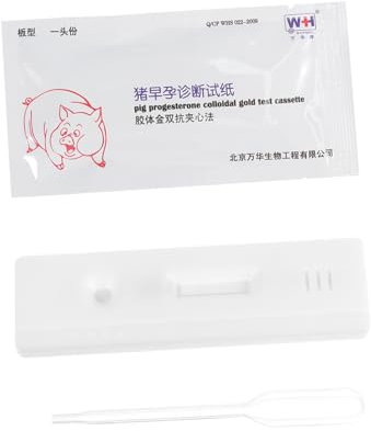 FRCOLOR 2 Stücke Schwangerschaft Test Papier Schnelle Genaue Tier Frühen Schwangerschaft Test Streifen Für Sau