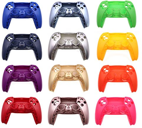 Controller Gehäuse kompatibel mit Playstation 5 - Ersatz Shell - PS5 (Black)
