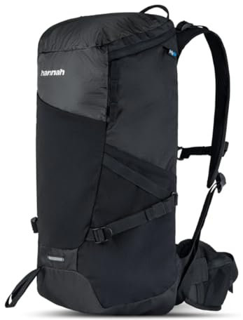 Hannah Outdoor-Rucksack Raven 30 Air-Vent-Anthrazit mit Grau, Schwarz