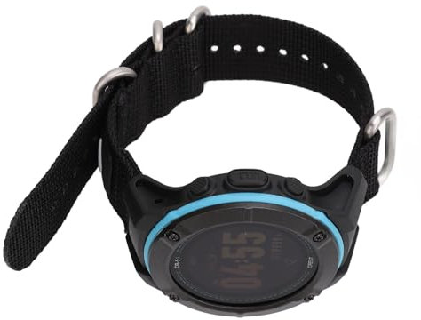 Alomejor Edelstahl-Taucheruhr, Tauchcomputer für Unterwasser 100 M Tiefe, Multifunktionale Taucheruhr für Taucher