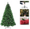 LOIBUYZ Christmas Tree, Premium Artificial Green Xmas Tree - Foldable Bushes Pine Tree, 3FT, 4FT, 5FT, 6FT, 7FT, 8FT Xmas Home Decorations, Metal Stand and Free Bag and Gloves (Xmas Tree, 3FT)