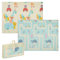 Relaxdays Spielmatte, Faltbare Kindermatte, schadstofffrei, 200 x 150 cm, XPE-Schaumstoffmatte, Krabbelmatte Baby, bunt
