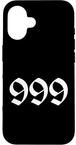 Engel Nummer 999 Numerologie Mystische spirituelle Zahl Hülle für iPhone 16