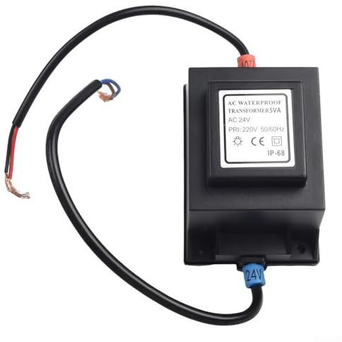 5W AC LED Netzteil Trafo für 12V/24V Außenbeleuchtung IP68 (AC24V)