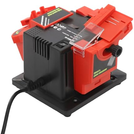 Affilatrice universale, 96 W, multifunzione per scalpelli, affilatrice elettrica, affilatrice elettrica, affilatrice elettrica, angolo regolabile 15-50°