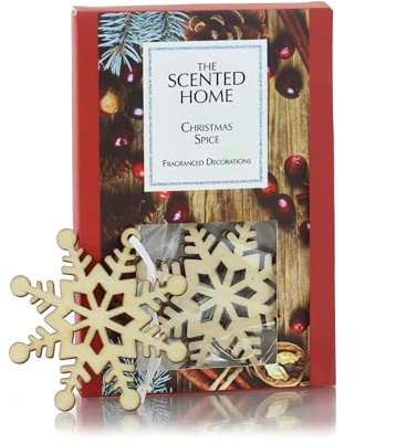 Spice-Scented Snowflake Christmas Ornaments by Ashleigh Burwood B2C
