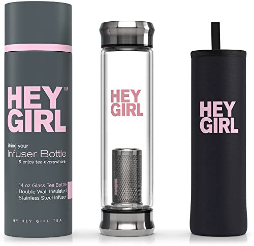 Hey Girl Tea Infuser-Flasche