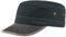 Stetson Katonah Cotton Army Cap Damen/Herren - Baumwollcap größenverstellbar - Armycap Sommer/Winter - Kappe 100% Baumwolle - Military-Cap Used Look - Baumwollkappe mit Schirm dunkelblau S (54-55 cm)