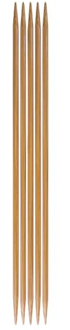 Pony Bamboo Double Pointed Knitting Needle 15cm 3.25mm