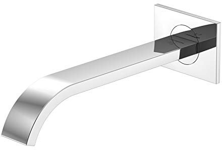 Steinberg Série 135 Bec déverseur, pour lavabo/baignoire, saillie 200 mm, 1352310, Couleur: chrome