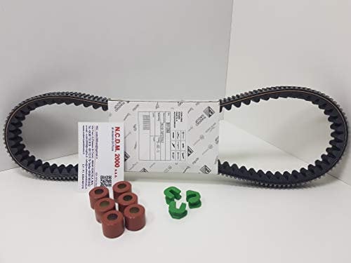 KIT RULLI CINGHIA TASSELLI ORIGINALE PIAGGIO BEVERLY 250 300 2005 2006 2007 2008 2009 2010 2011 2012 2013 20014 2015 2016 2017 2018 2019