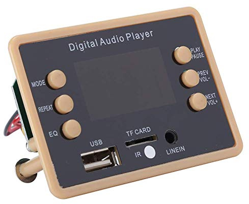 Player Module Decoder Board, Support Radio FM, 12V Bluetooth Decoder Board, für Audio-Decodierung