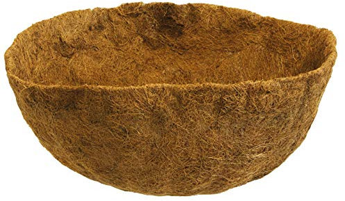 bellissa 5 Stück Kokoseinsatz – 97739 – als Ersatz für Hanging Basket Hängeampel/Blumenampel – Blumentopf – zum bepflanzen außen & innen Ø55 cm