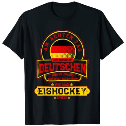 Eishockey und Deutschland T-Shirt