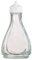 Vision4ever 1Pcs Traditional Clear Glass Classic Vinegar Bottle Shaker Useful for Kitchen