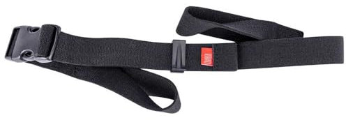 Fahrer Unisex – Erwachsene Gepäckträger-Spanngurt Maxi Strap, Schwarz, Einheitsgröße