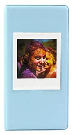 HIYQIN Square Photo Album, 64 Pockets square album book for Fuji Instax Square SQ1/SQ20/SQ10/SQ6 Instant camera, Mini Link SP-3 Printer