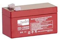 BATTERIA SIGILLATA AGM ZENITH ZGL120005 12V 1.20Ah PRESTAZIONI ELEVATE NAUTICA CAMPER TELEFONIA SISTEMI DI ALLARME