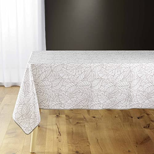 douceur d'intérieur, Nappe Rectangle (150 x 240 cm) Solea, Polyester Imprimé