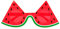 Boland 52077 - Partybrille Wassermelone, Spaßbrille für den Karneval oder JGA, Zubehör für Faschingskostüme, Kostüm Accessoires