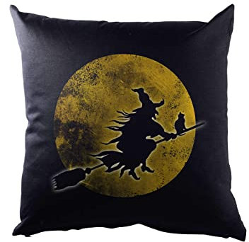 Urban Backwoods Witch Moon Kissen Dekokissen