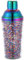 uxcell 16OZ(450ml) Plastic Cocktail Shaker with Strainer, Stainless Steel Top Cocktail Shaker Bottle Wine Mixer Bottle for Bar Party Home Use Wine Shaker Bar Mixing Tool, Rainbow
