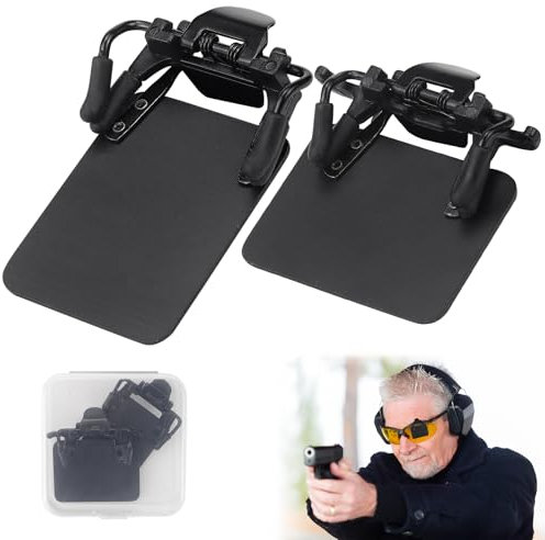 BINYI Patch pour Lunette de Tir Sportif Cache-œil Tir Sportif Patch pour Lunette de Vue Standard International Aide à la Cible Accessoire pour Entraînement Sportif et Tir 2 Pièces