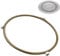 Anillos de soporte para microondas para platos de vidrio de microondas, anillo de bandeja de microondas de 7.4 pulgadas, anillo giratorio de microondas, anillo interior de repuesto para rueda de