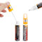 bssmmai Lackstift Auto 2 Stück Lackstift glänzend [12ml] - Lackstift Weiß Auto Professioneller Lackstift für Auto Kratzer - Schnelltrocknend und Präzise Reparatur