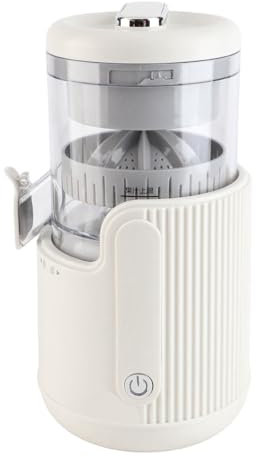 Máquina Exprimidora Eléctrica, Exprimidor Recargable por USB, Exprimidor de Jugo con Motor de 360 ​​grados para Limón, Naranja, Cítricos DC7.4V