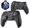 HEXGAMING PHANTOM Pro Manette pour ps5 avec 4 Palettes & 8 Joysticks Analogique Hall Effect,Controller pour ps5 avec Gâchettes & 6 Profils Remappage,Compatible avec PC,Mobile-Noir du Chaos