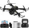 Drohne mit kamera 720p hd, WiFi FPV drone für Anfänger, RC Quadcopter mit 2 Batterien, Schwerkraft Sensor, Flip mode, Abflug/Landung mit einer Taste, One Taste Ruckkehr, Headless Mode